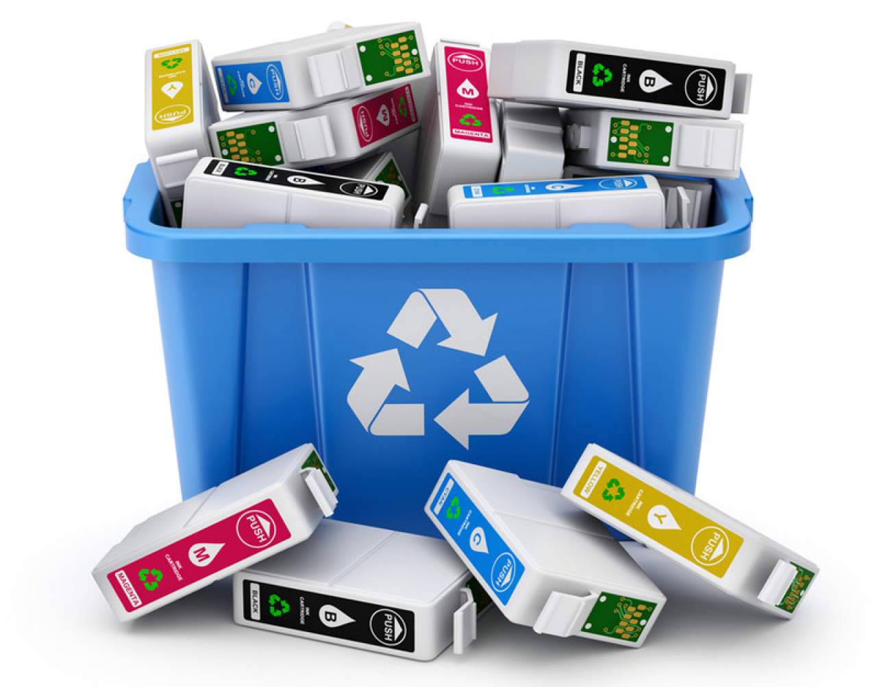 ¿Cómo reciclar  los cartuchos de tinta?
