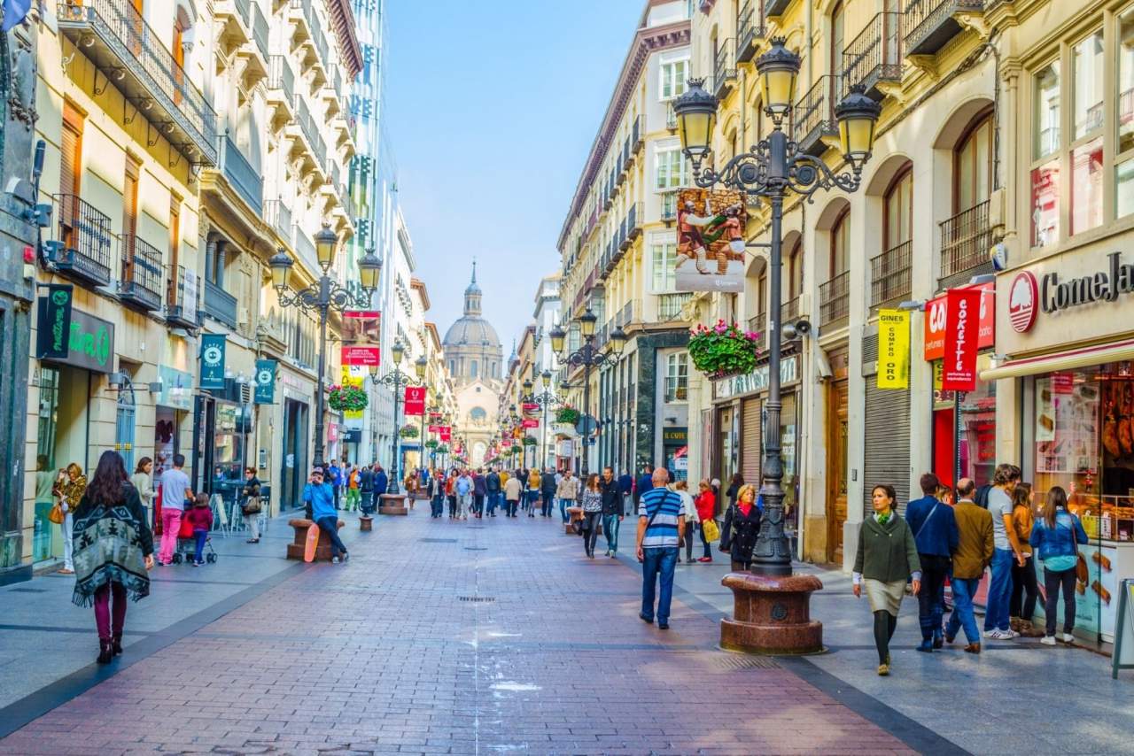 El comercio de Zaragoza adquiere popularidad en el mundo gracias a la geolo
