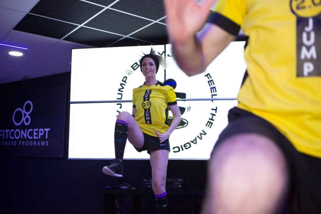 El primer y único entrenamiento creado en España sobre un mini-trampolín: Bodyjump de FitconceptPro