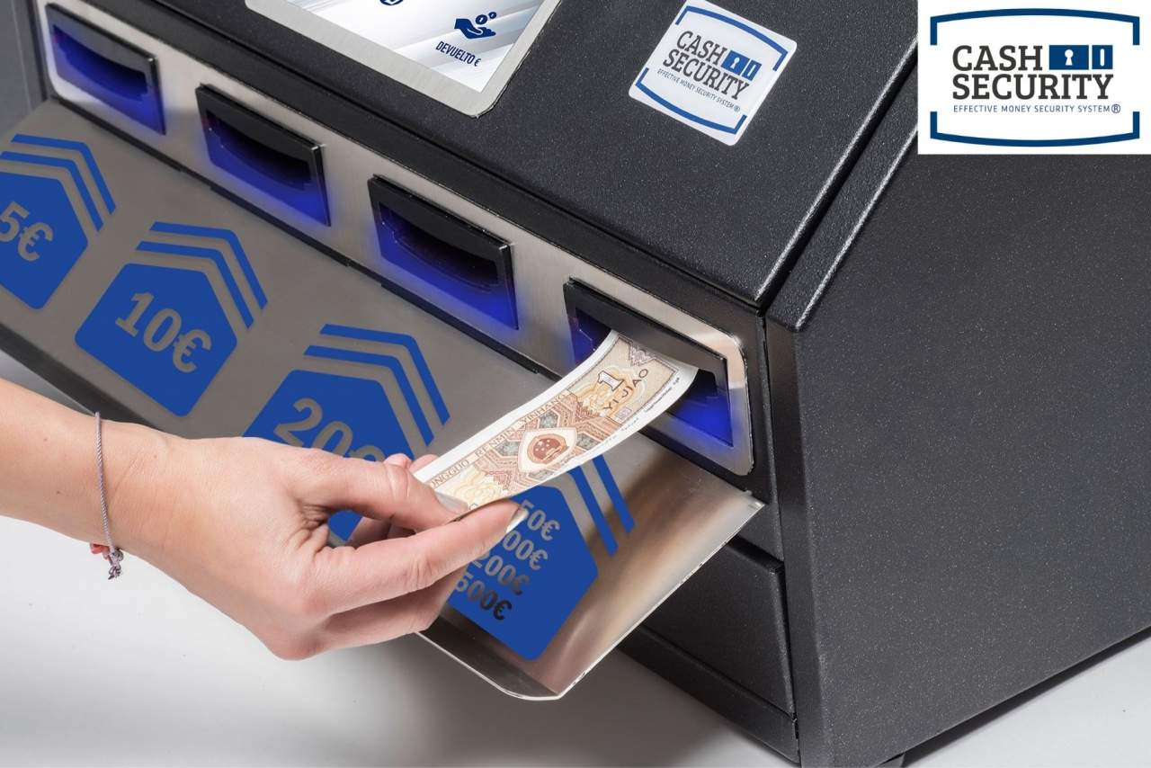 El popular cajón de cobro automático de CashSecurity