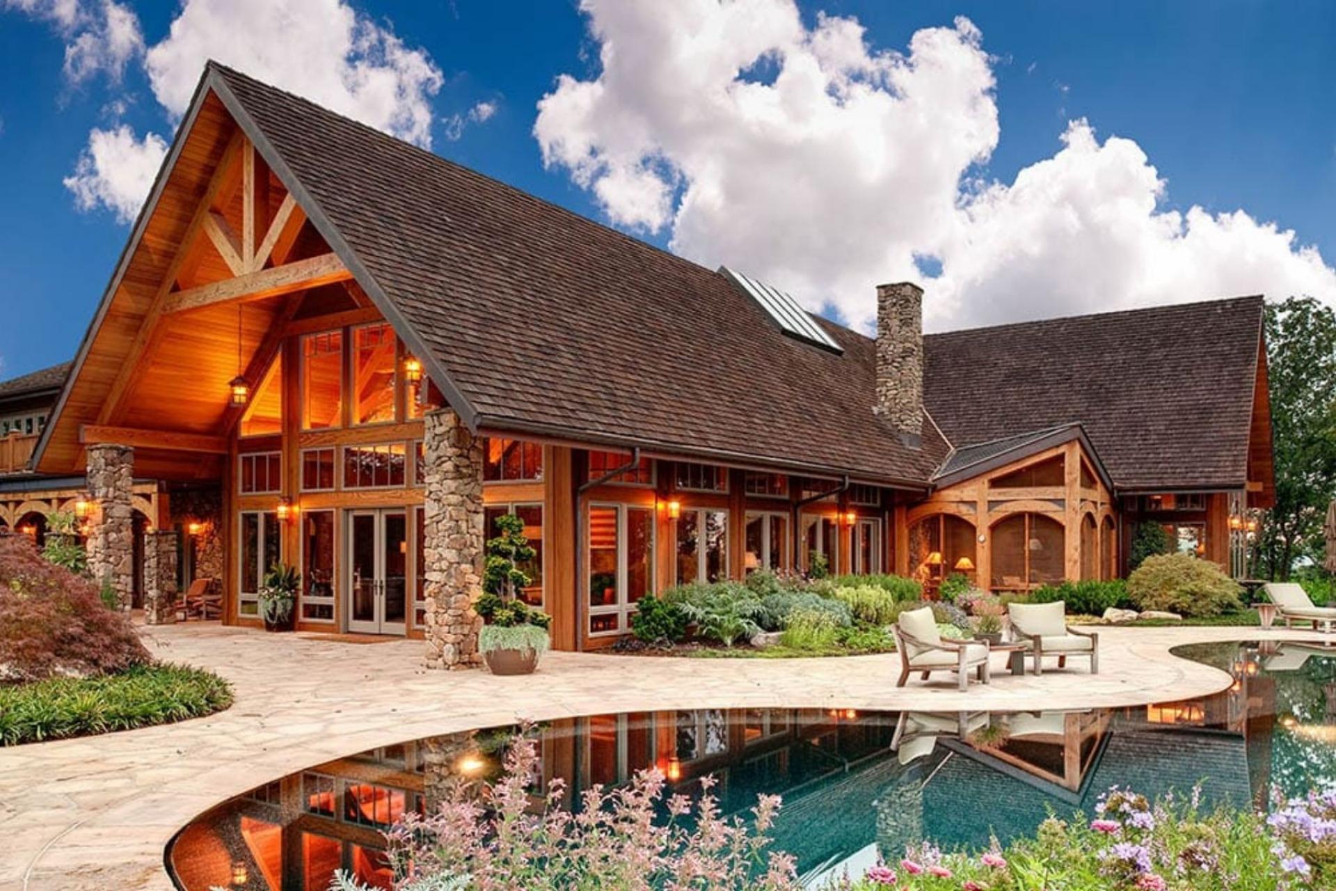 ¿Qué son las casas de madera?: Estructuras de Madera