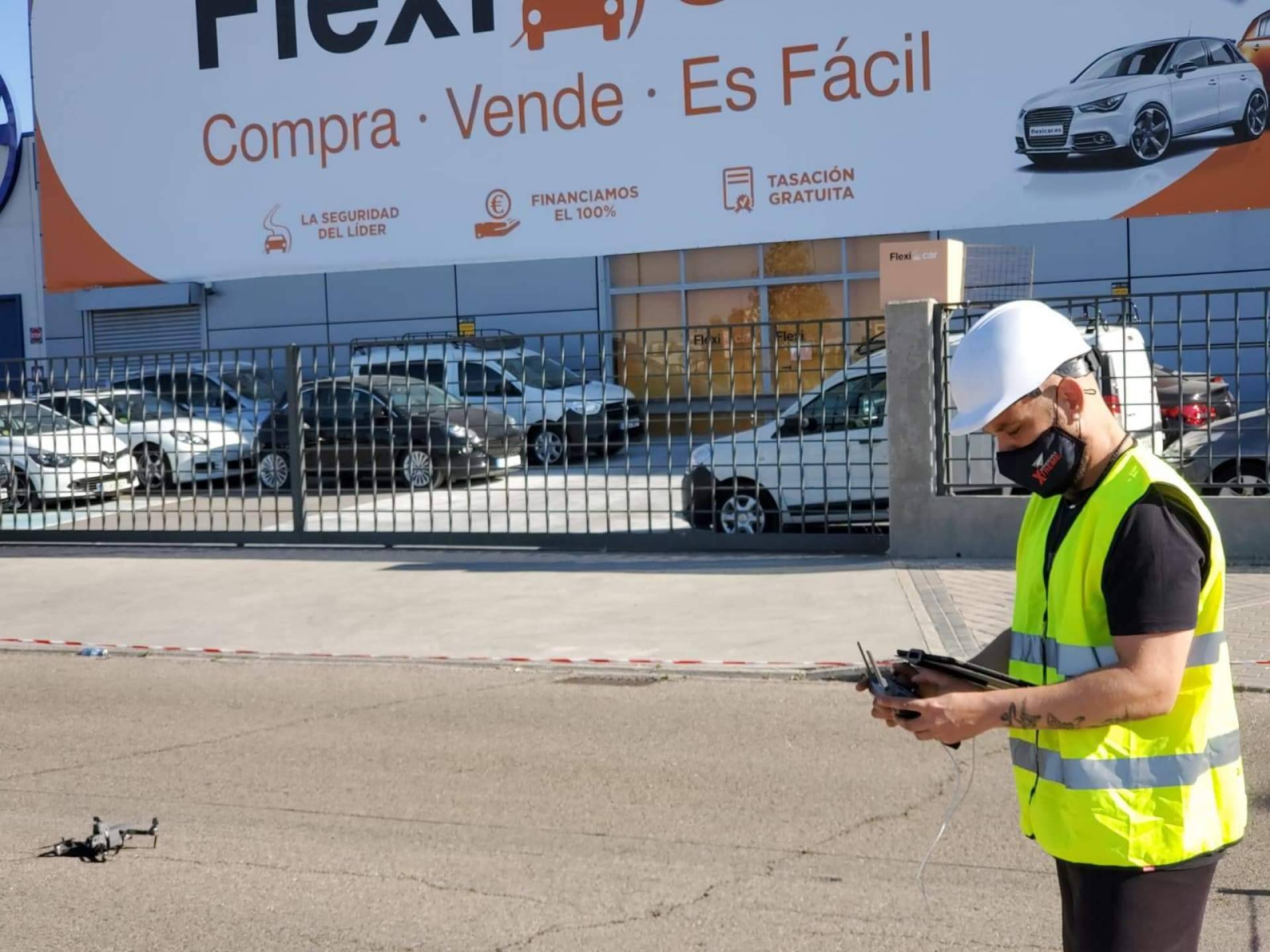 Aeroescuela Xtreme: uso de drones para el mantenimiento y tratamiento de fachadas