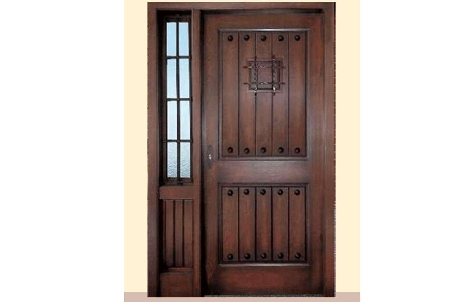 El detalle perfecto para la decoración de fincas es la puerta rústica de Losma Studio