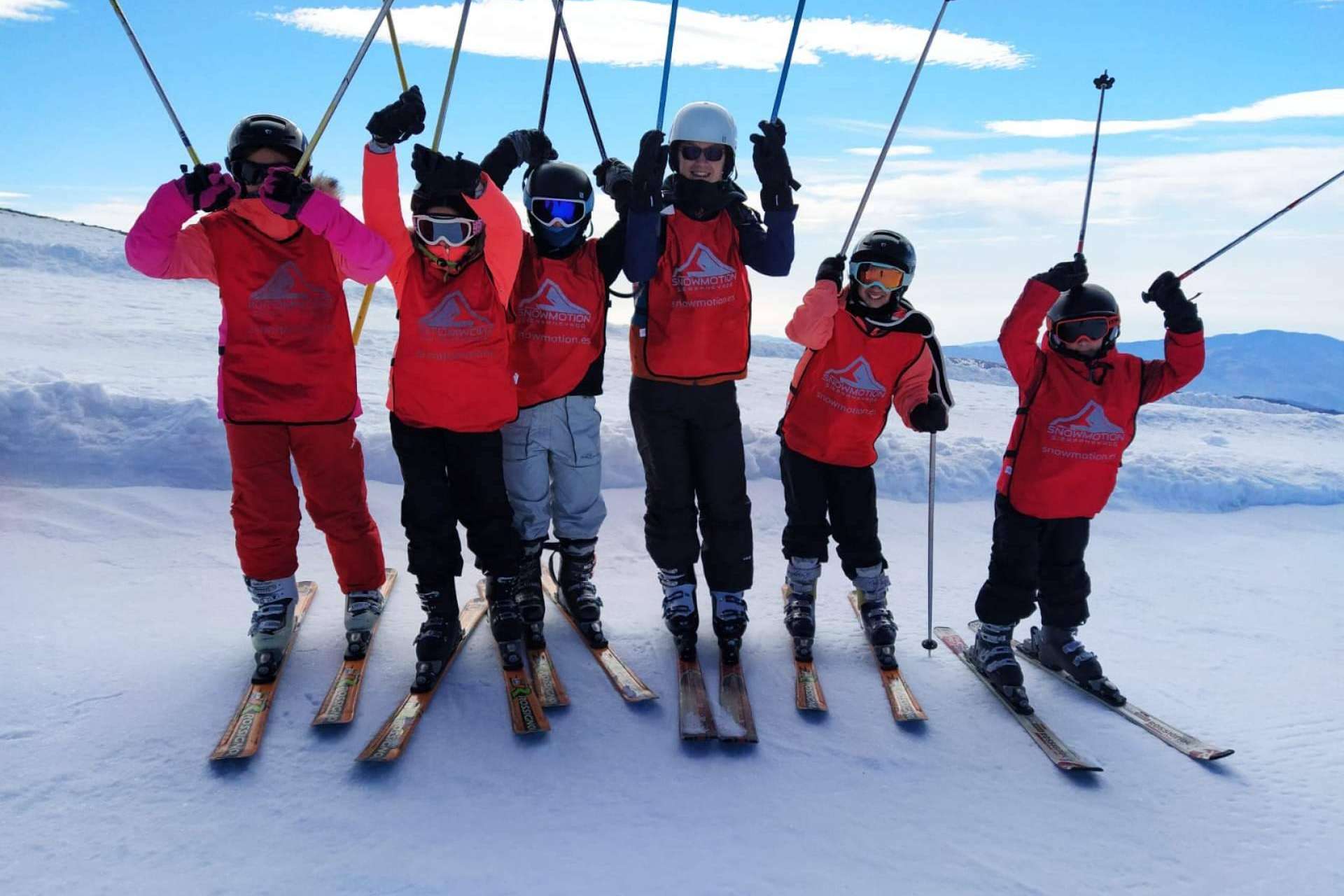 Snowmotion ofrece clases de esquí y snowboard en Sierra Nevada