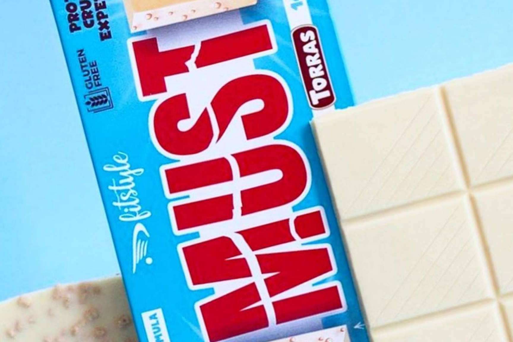 Chocolate blanco proteico sin maltitol, la novedad de FITstore