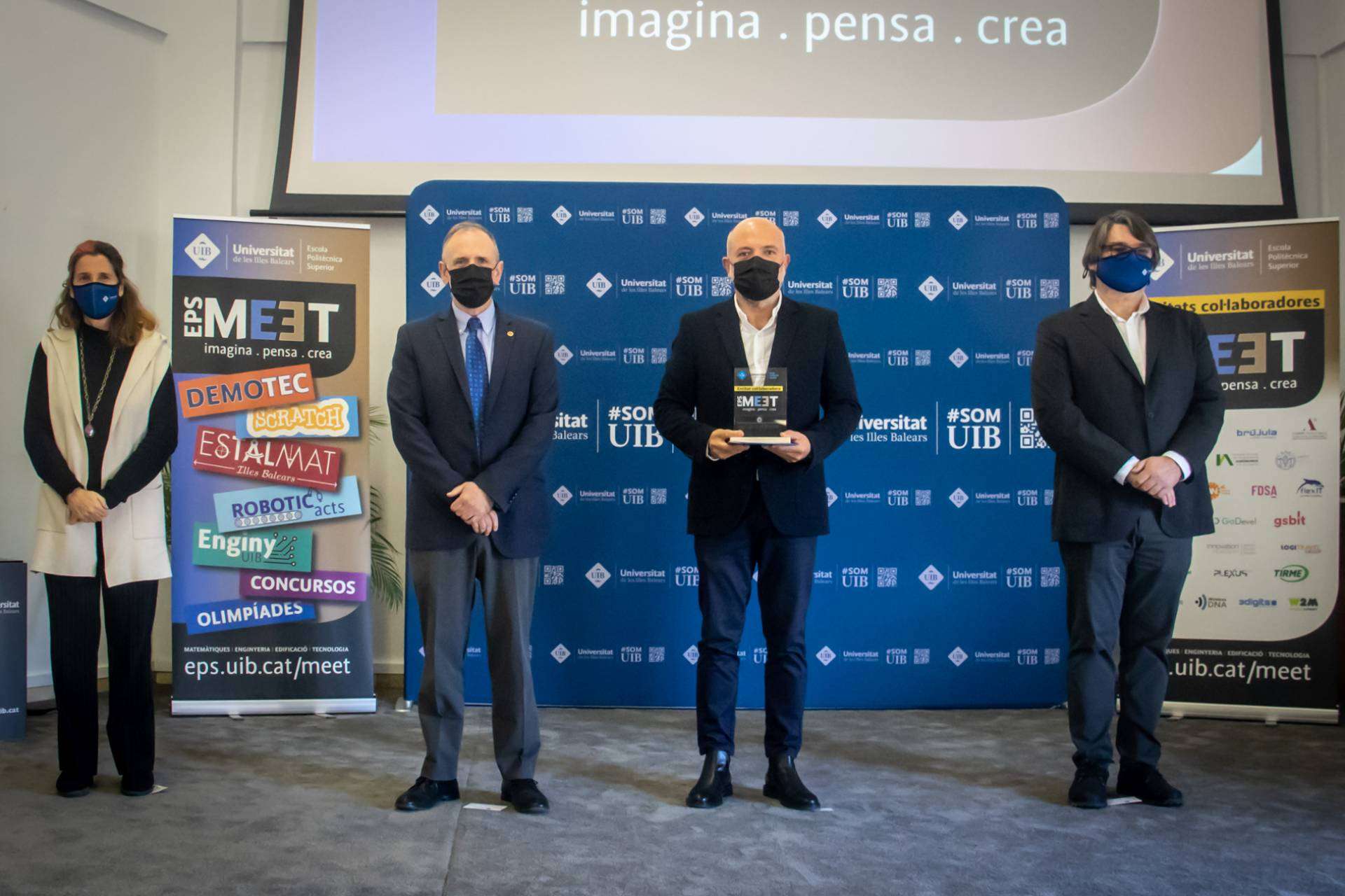 Reconocimiento a 3digits por su colaboración con la UIB en el programa MEET EPS
