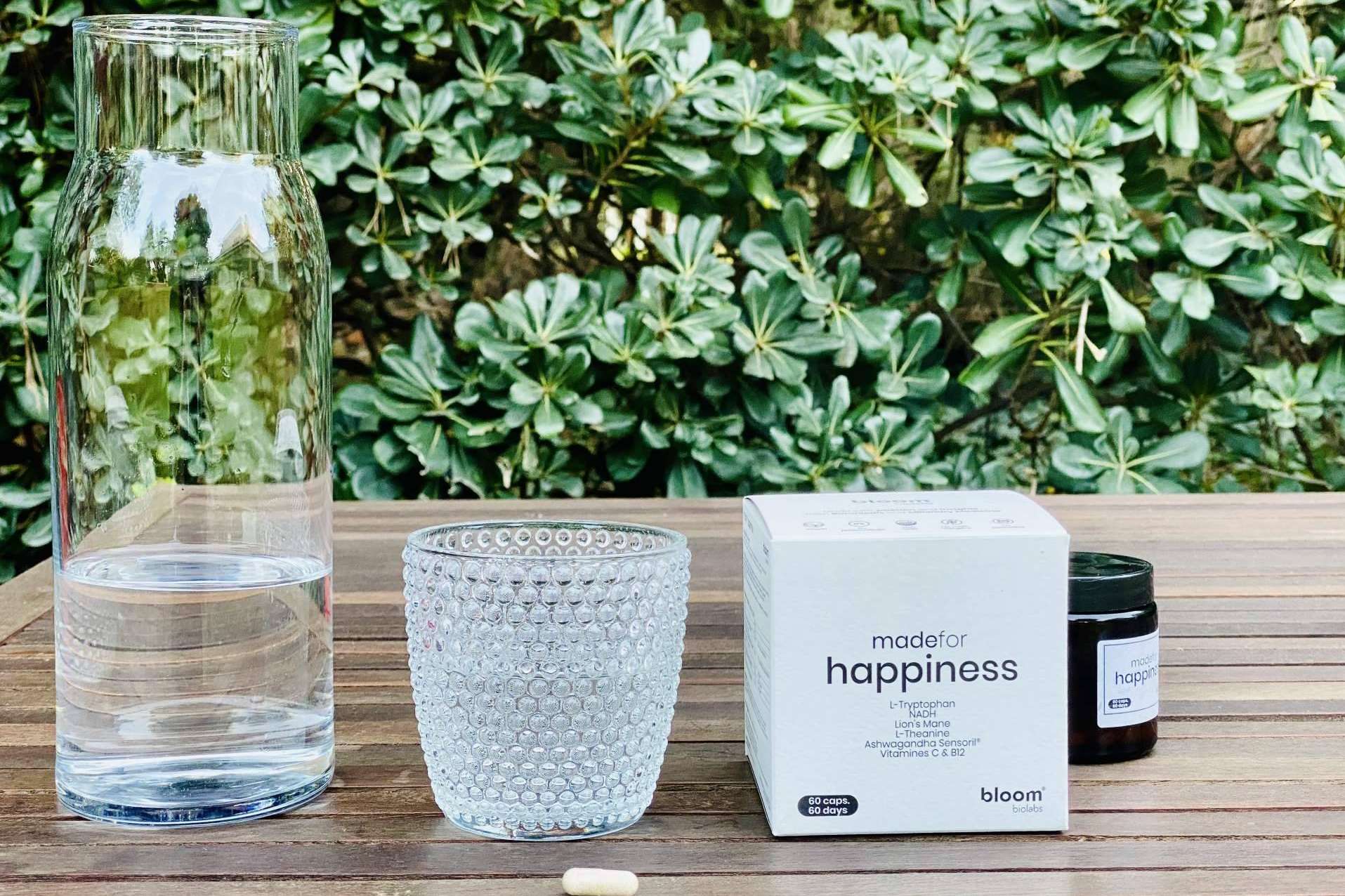 El suplemento de lujo que ayuda a despejar la mente y ser más feliz, Made for Happiness de Bloom Biolabs