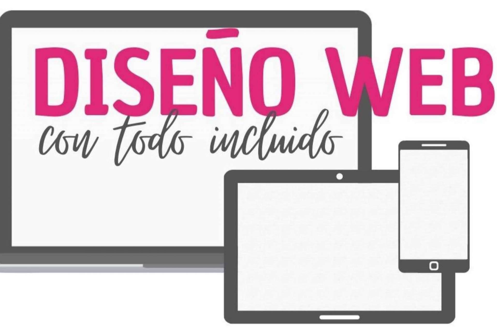 Un diseño web que incluye todo lo necesario