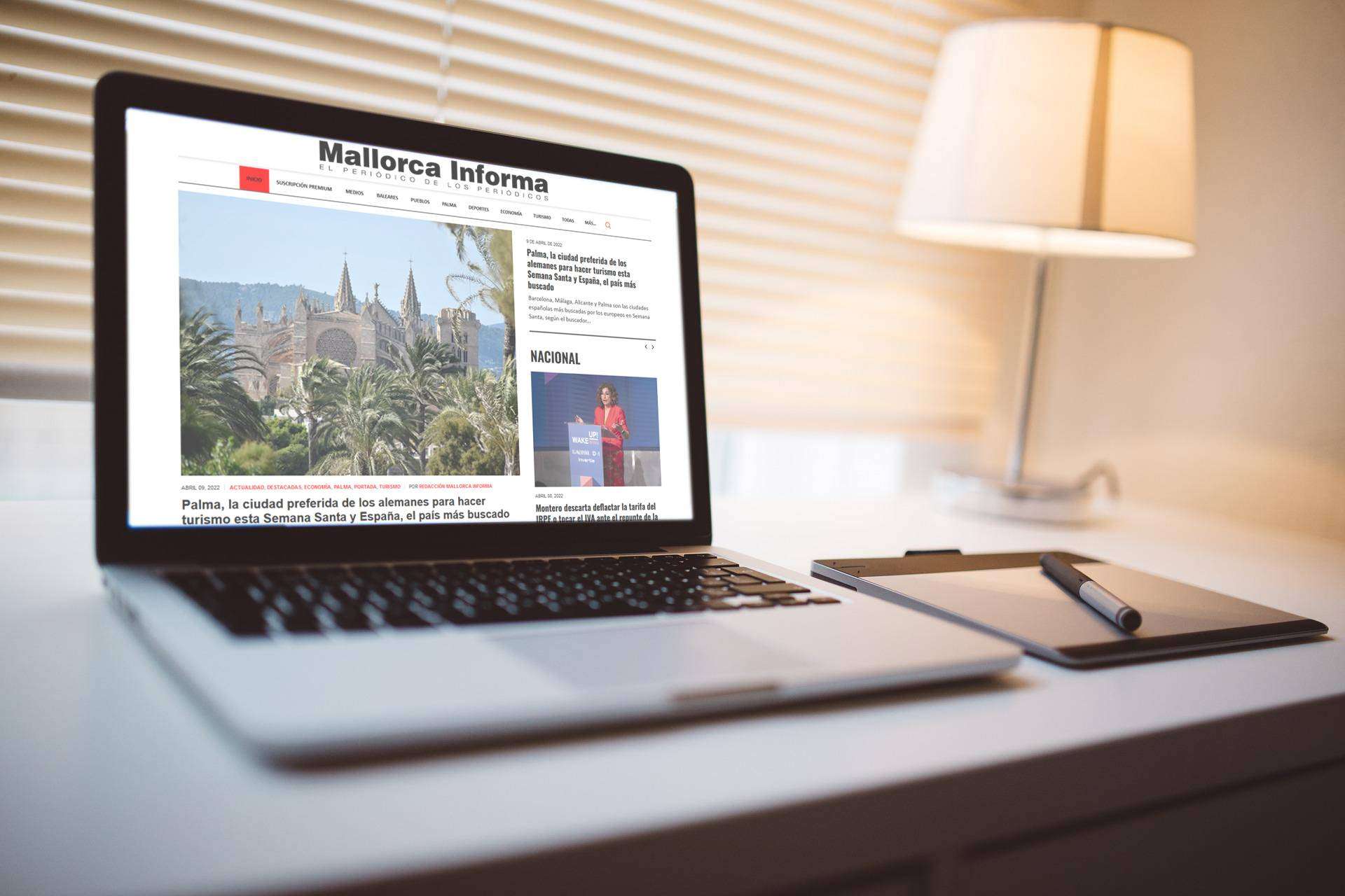 Mallorca Informa da la posibilidad de recibir toda la información actualizada de Mallorca por email