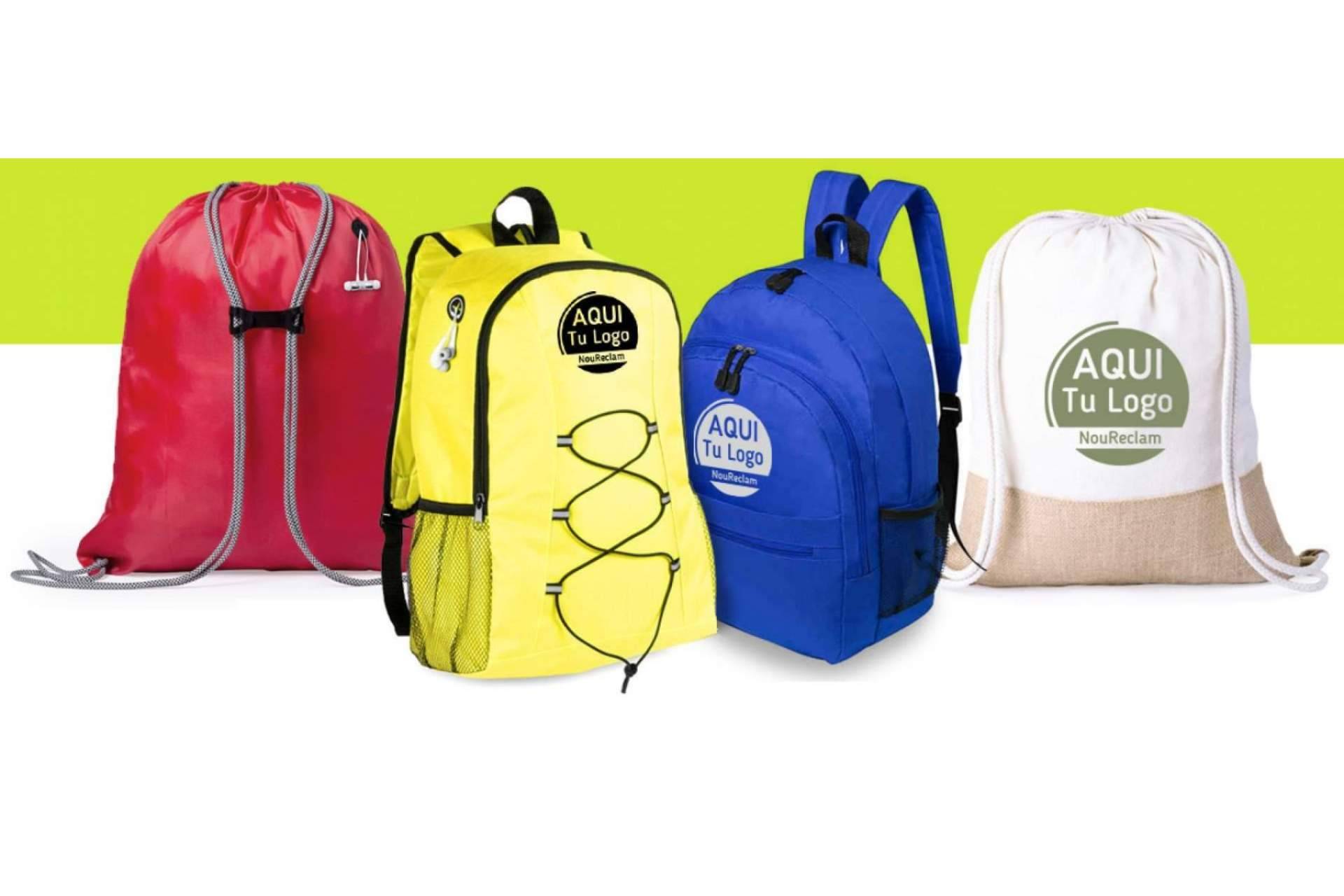 NouReclam ofrece mochilas personalizadas económicas para publicidad