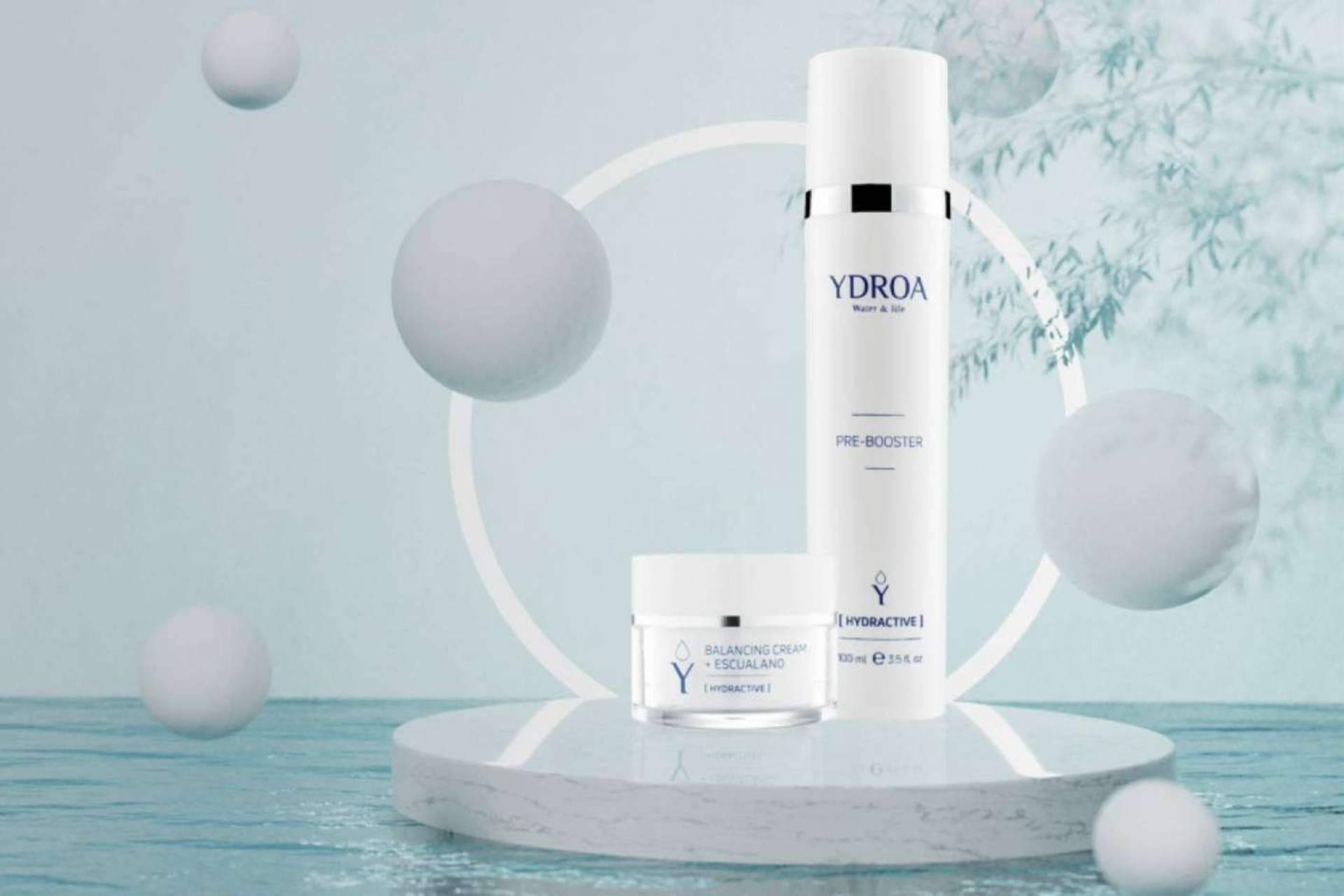 La nueva cosmética basada en el agua, Hydractive de Ydroa