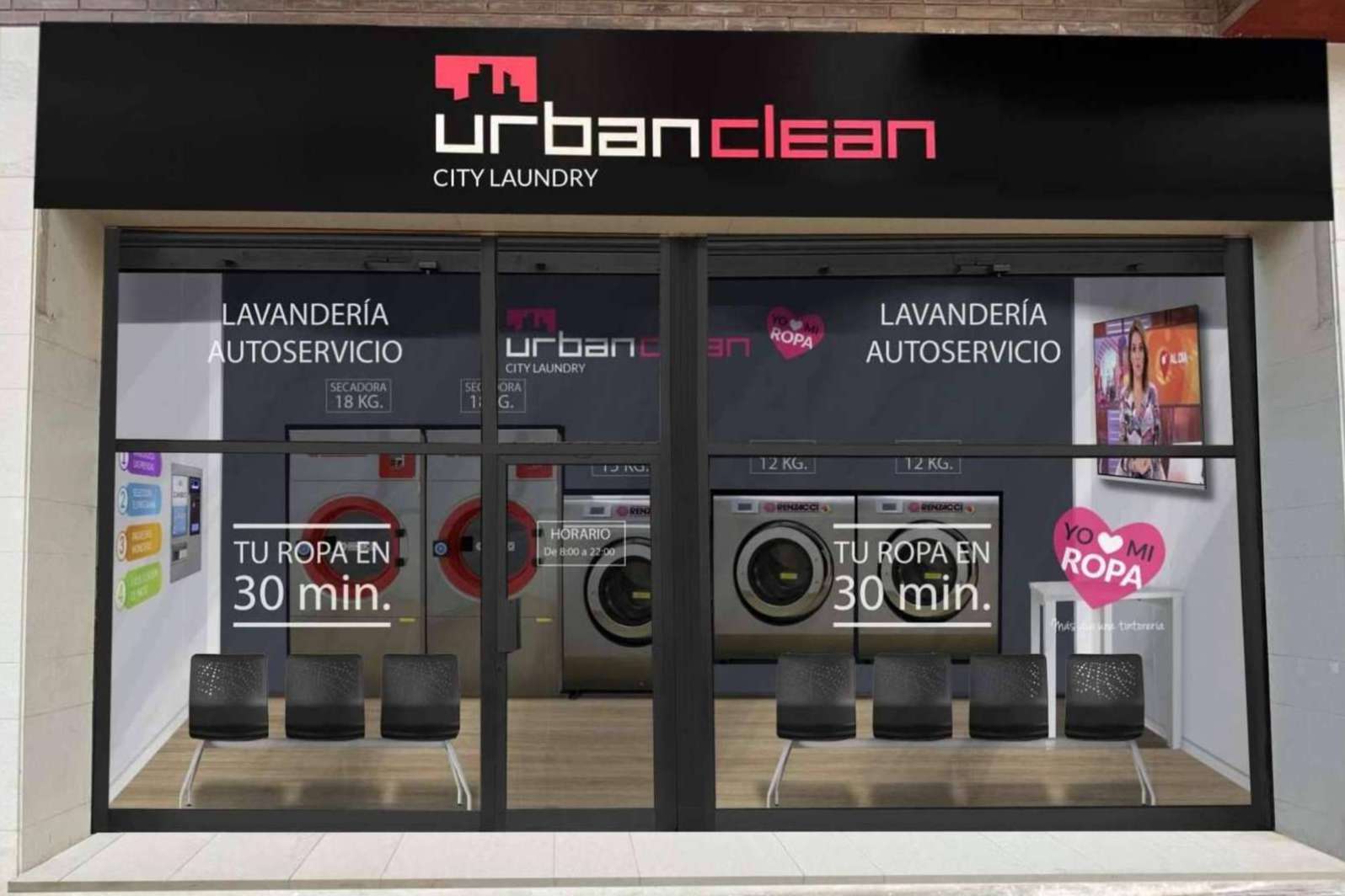 UrbanClean, el modelo de franquicia de lavandería autoservicio