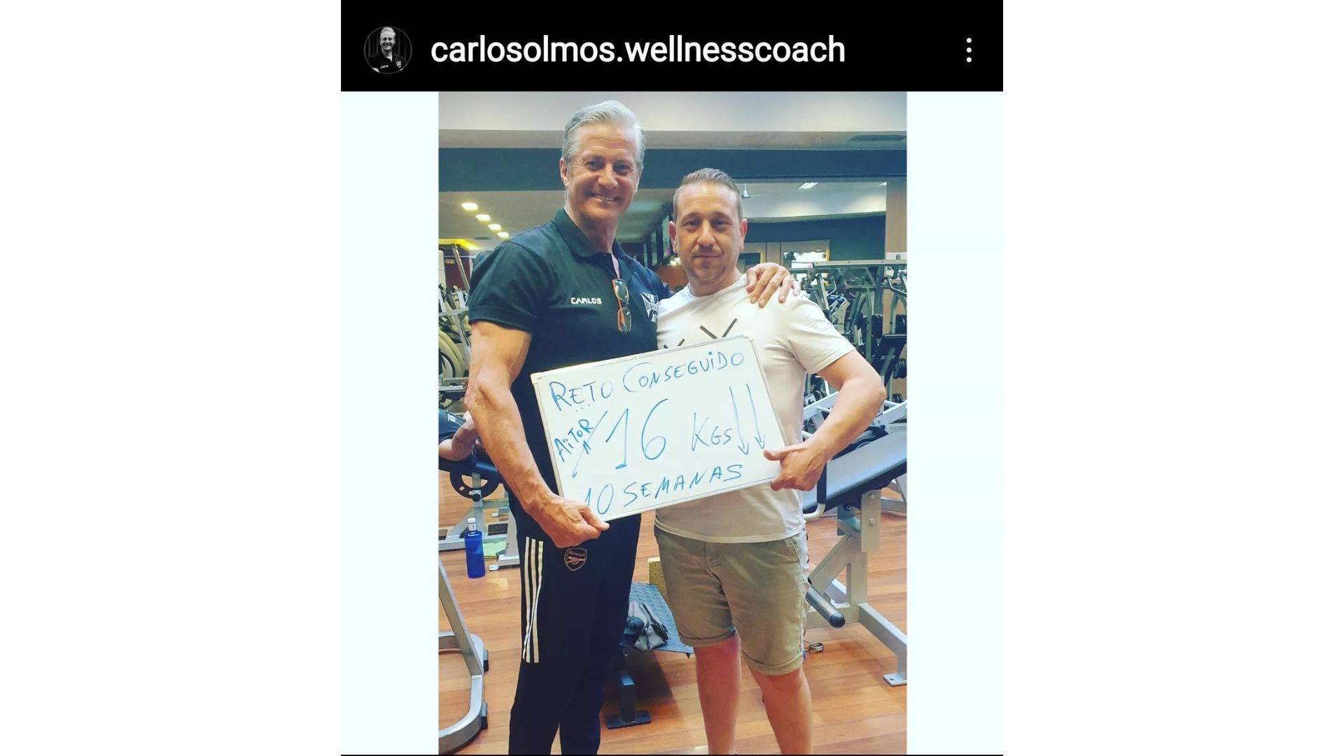 Mejorar la autoestima y perder peso con el entrenador personal, Carlos Olmos