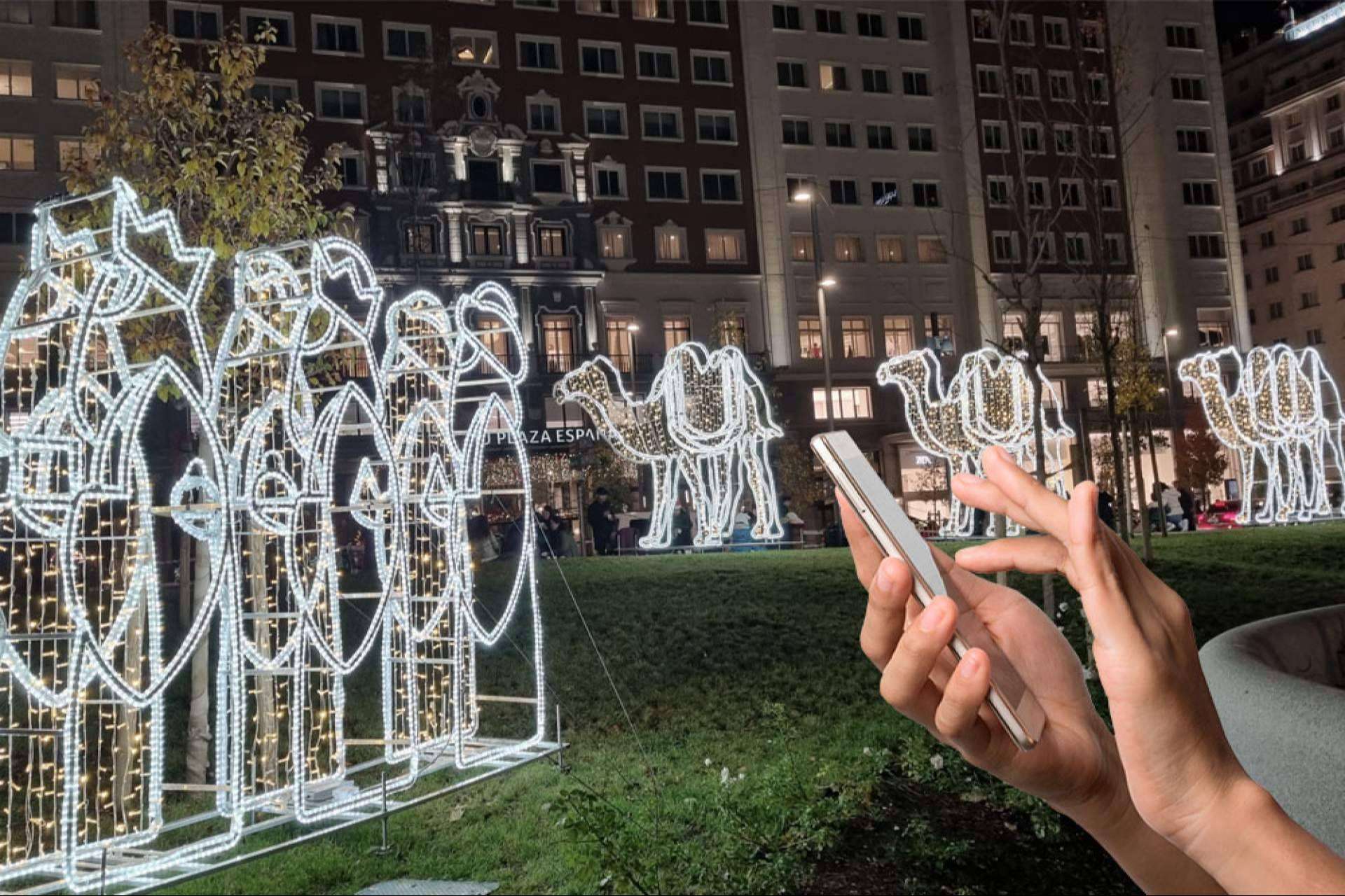 Visitar y coleccionar las luces de Navidad en Madrid con Colecciona Madrid Iluminado, un reto de QUALO
